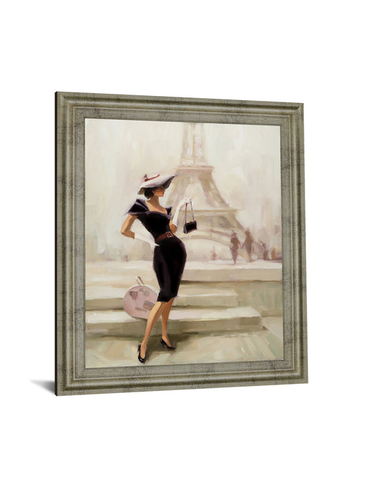 Chic Stroll - 28" x 34" Framed Wall Art