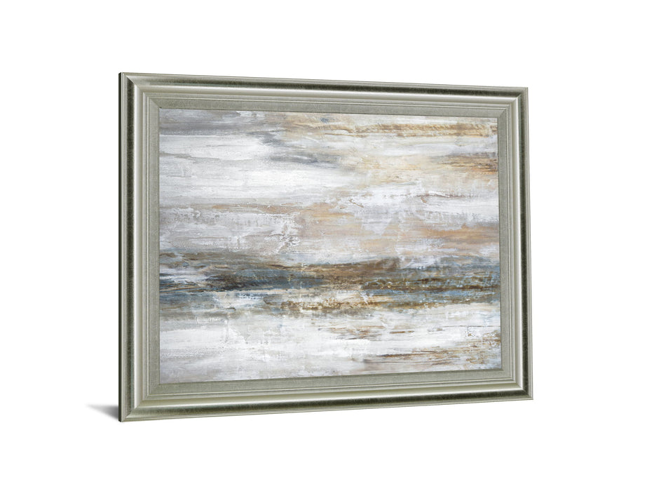 Dusty Drift - 28" x 34" Framed Wall Art - Gray