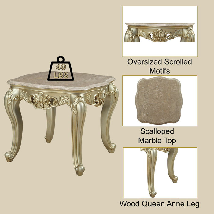 Gorsedd - Table With Marble Top