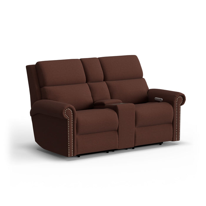 Bernard - Loveseat With Nailhead Trim