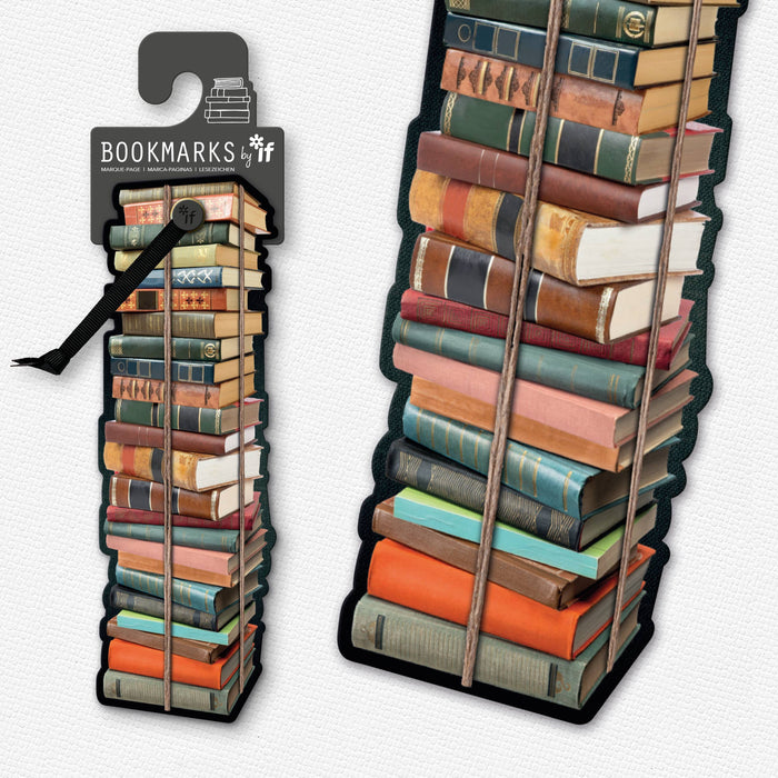 Academia Bookmarks: Pile of Books