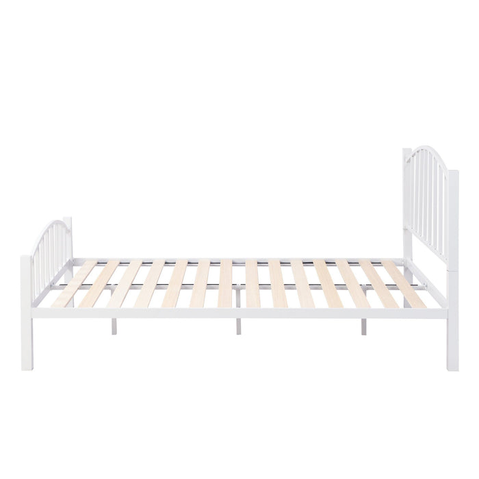 Obray - Queen Platform Bed - White