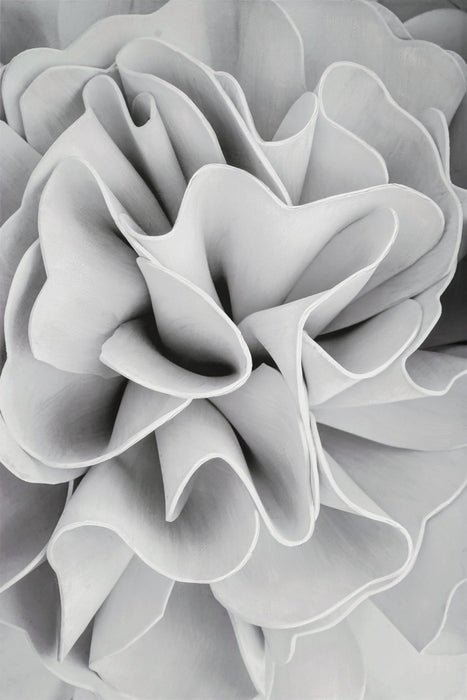 56x84 Hand Painted Textured Canvas - Dark Gray