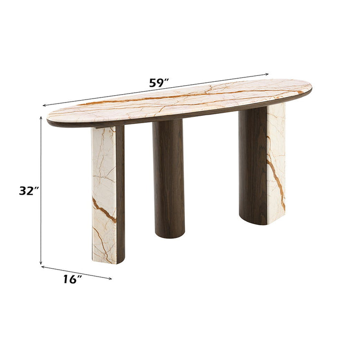 Haidar - Table With Marble Top