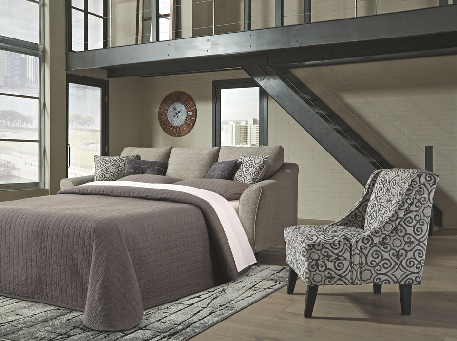 Kestrel - Queen Sofa Chaise Sleeper - Driftwood