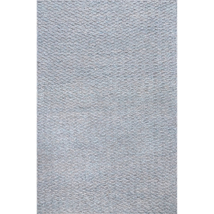 Glendora Hand Woven Chevron Area Rug: Ivory / Rectangle / 5' x 8'