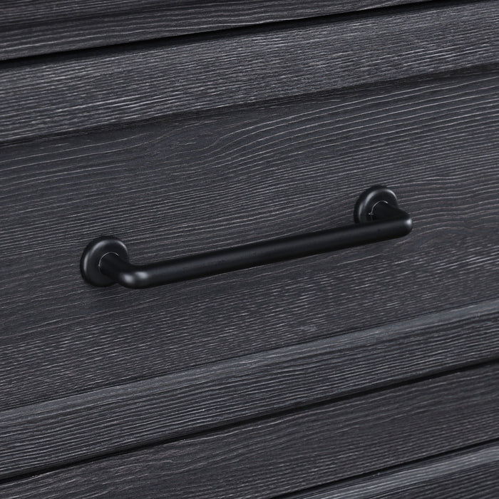 Colville - 2-Drawer Nightstand With USB Charging Port - Charcoal