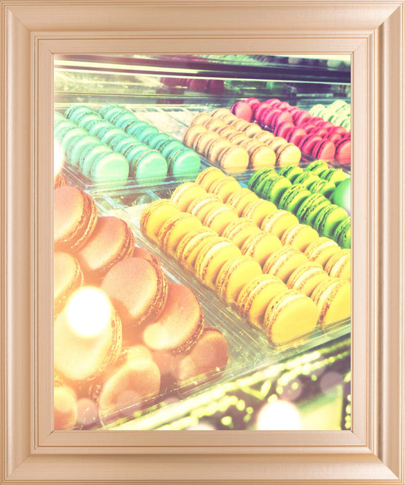 Tasty Treats By Acosta - Framed Print Wall Art - Yellow