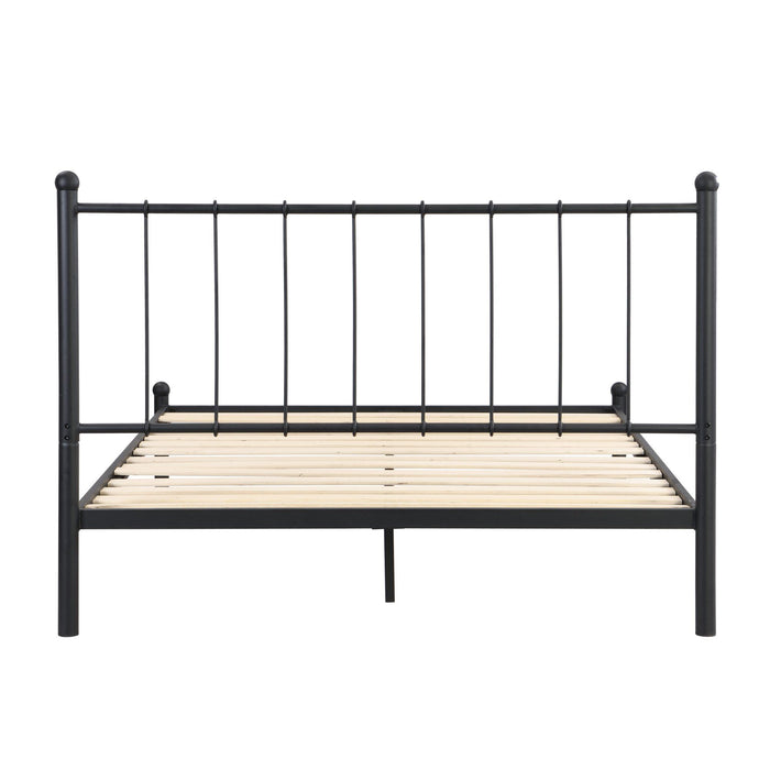 Simmons -  King Platform Bed - Black