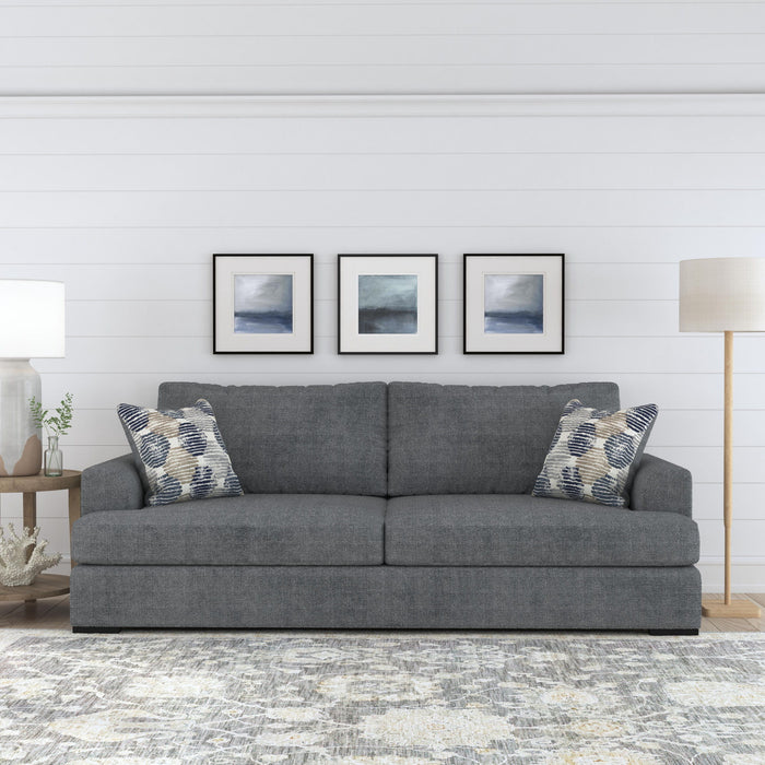 Willow - Fabric Stationary Extra Large Two-Cushion Sofa