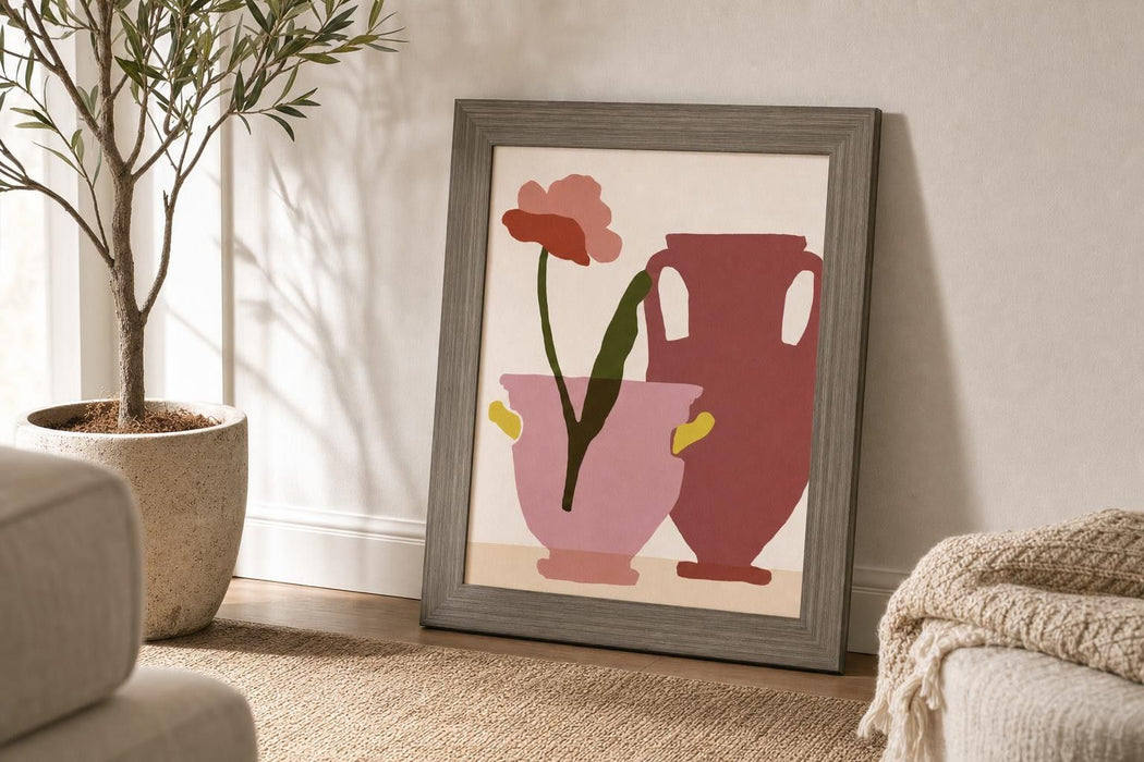 22x26 Flower Dance II By Melissa Wang - Pink
