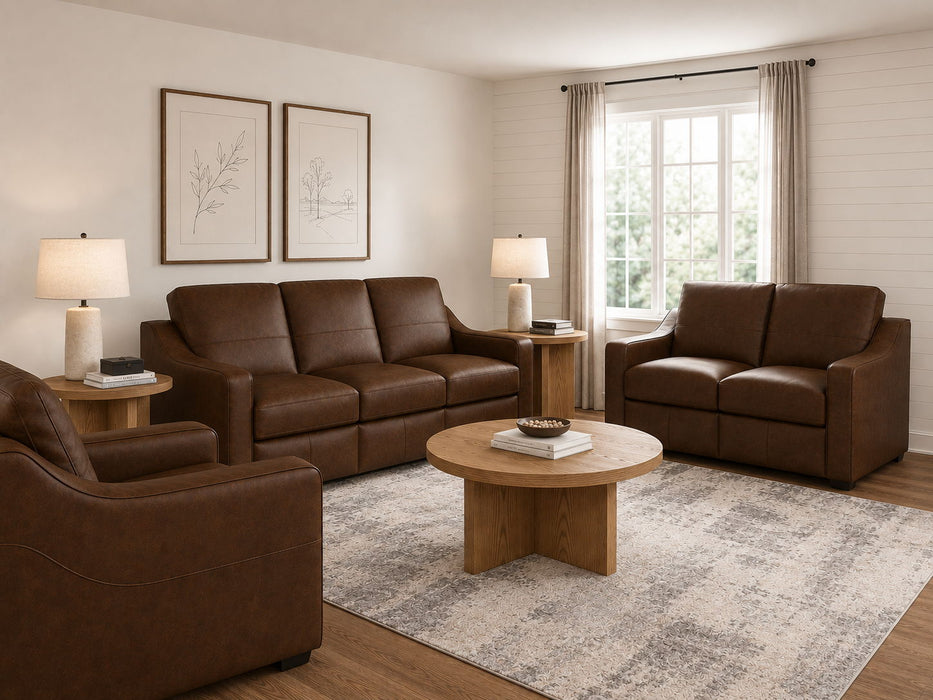 Hudson - Sofa - Brown