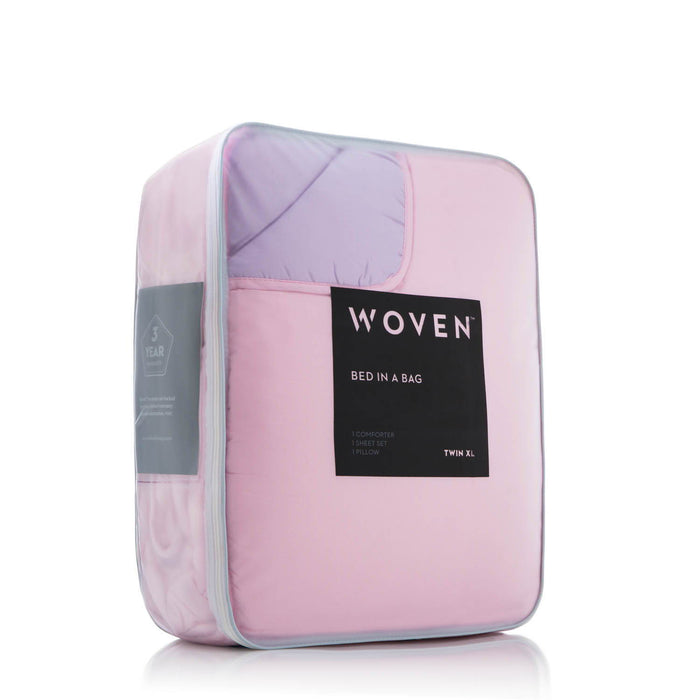 Reversible Bed In A Bag - Split Queen - White