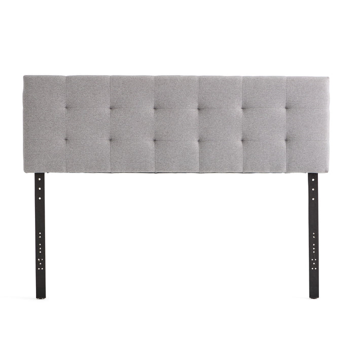 Davis - Full Upholstered Headboard - Stone