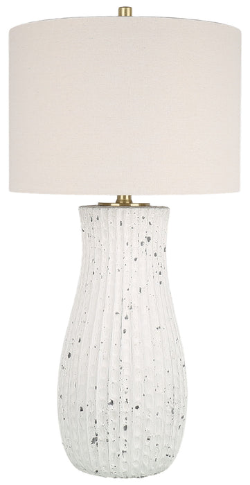 Chalkshore - 31 X 16 - Ceramic Table Lamp - White Speckled Ceramic