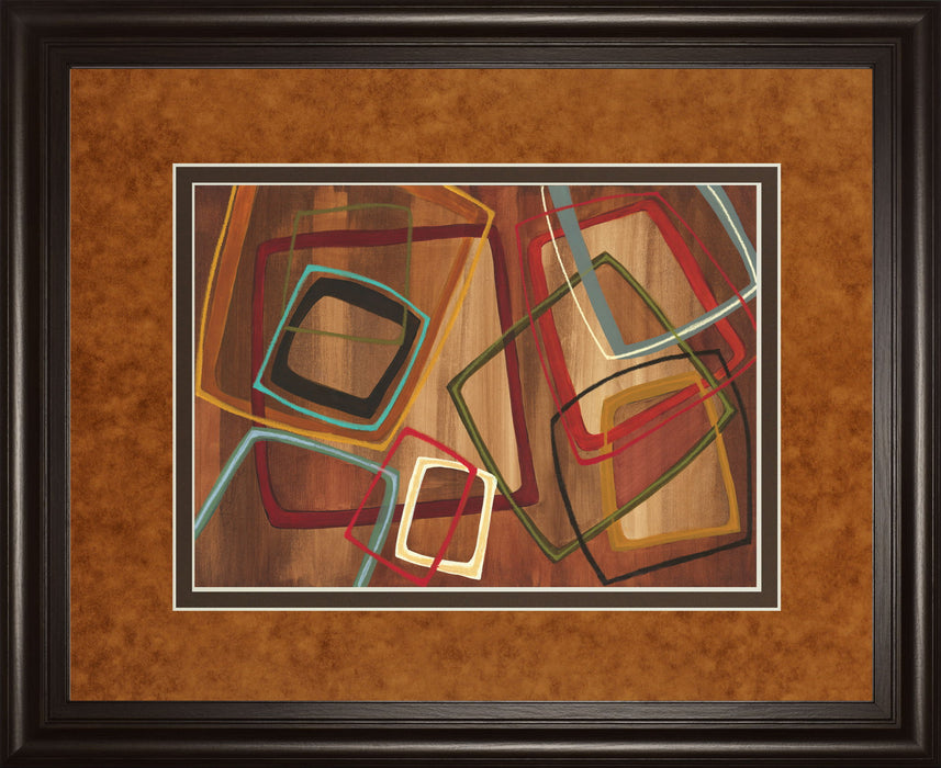 Twenty Tuesday I By Jeni Lee - Framed Print Wall Art - Light Brown