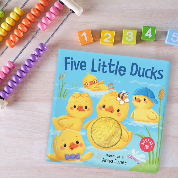 Squeak Me!: Five Little Ducks by: Board Books; 8 pages / English