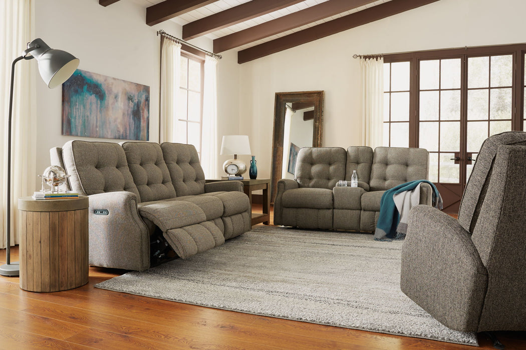 Devon - Reclining Sofa, Nailhead Trim