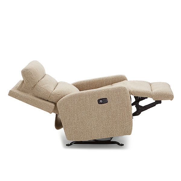 Kritisha Power Tilt Headrest Rocker Recliner L:53552-L Indigo