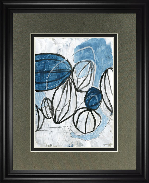 Lanterns II By June Erica Vess - Blue