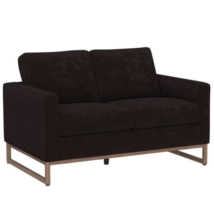 Cedric - Loveseat - Black Sorghum