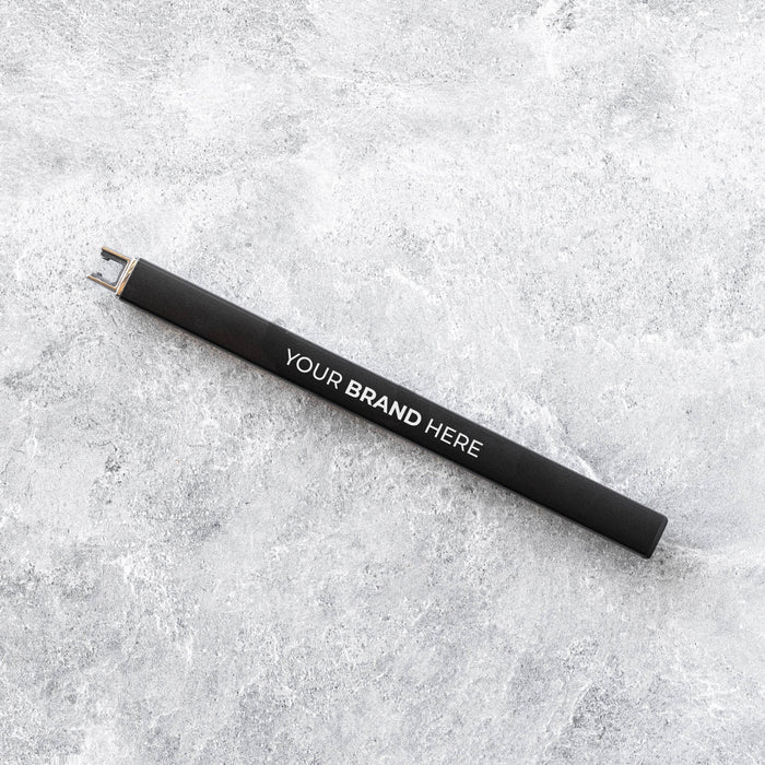 Custom Engraved Black Rechargeable Electric Lighter
