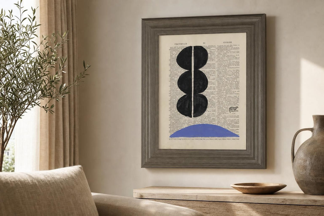 22x26 Modern Definition II By Renee W. Stramel - Beige