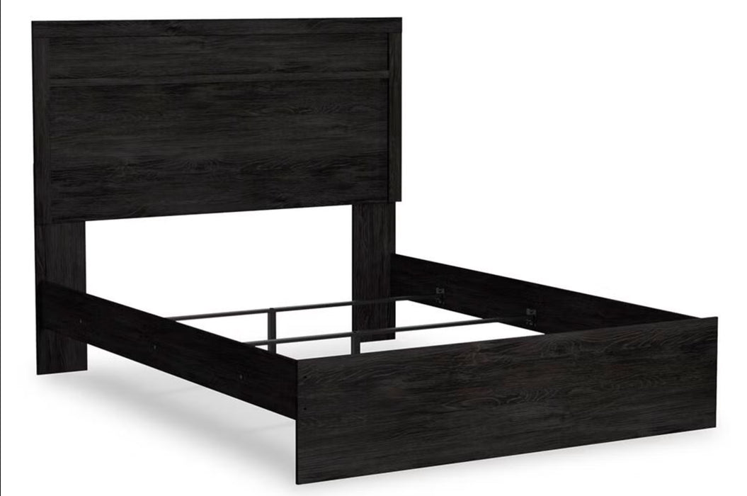 Belachime Full Panel Headboard Only - Charcoal