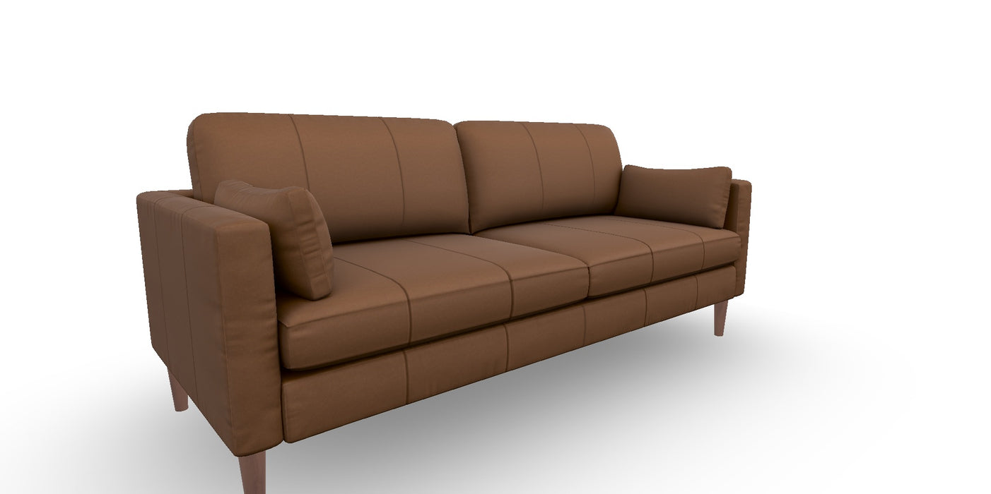 Trafton Sofa - Leather 78094L - Rust