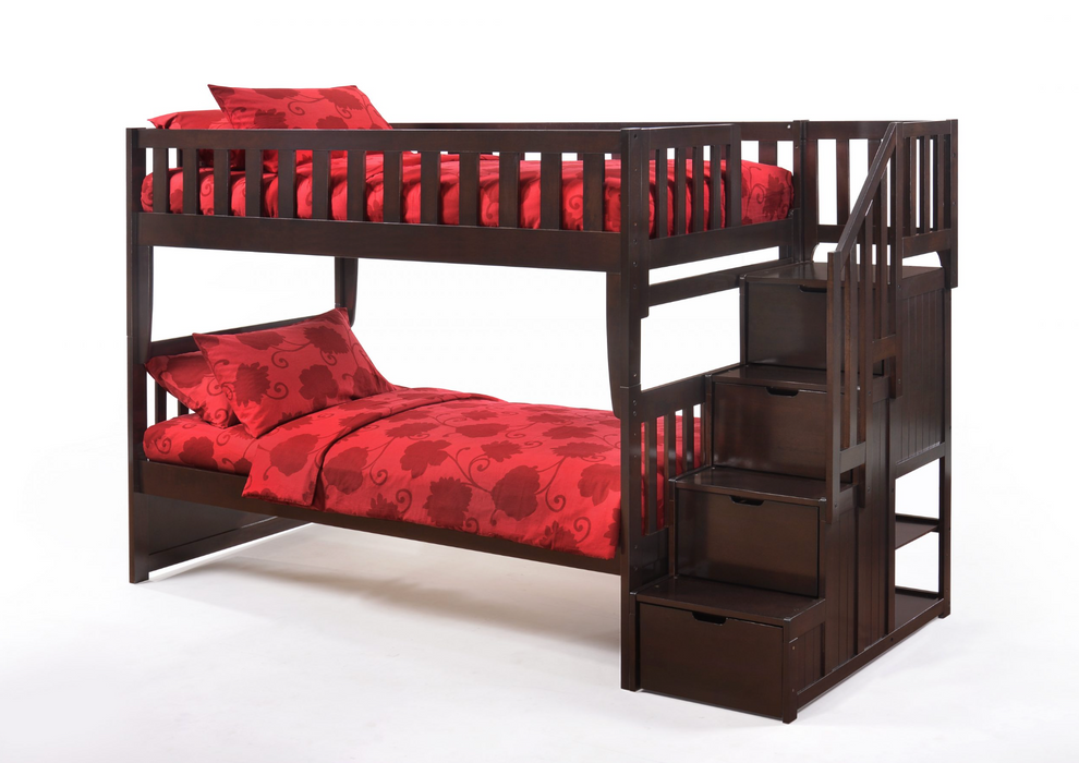 Peppermint Stair Bunk Bed