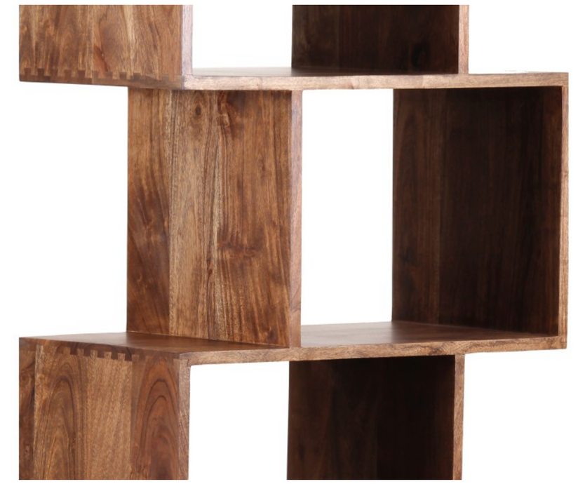 Portola Walnut 6 Cube Bookcase