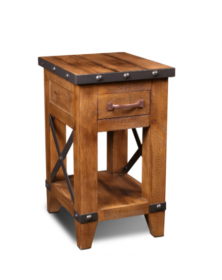 Urban Rustic Side Table