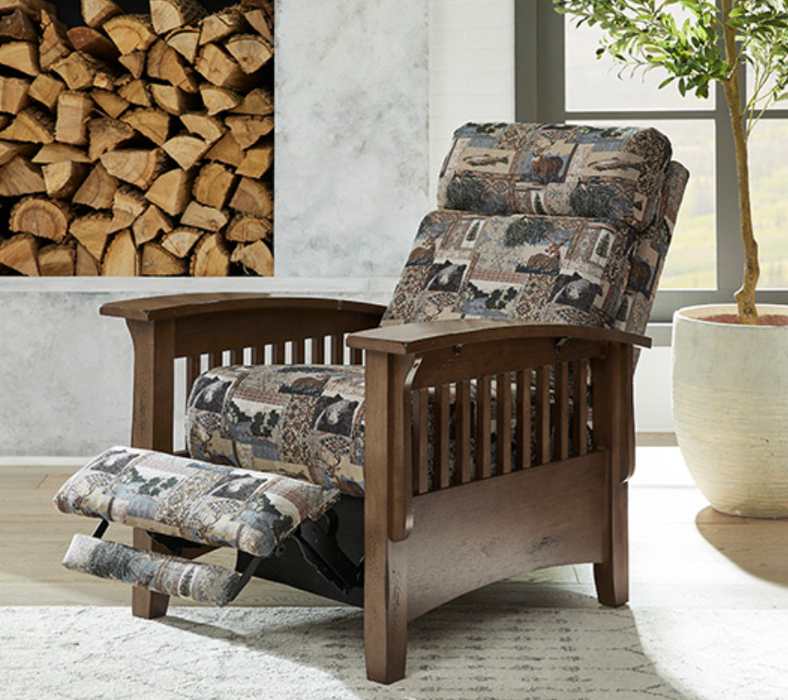 Field & Stream Tuscan Power Three Way Recliner Fabric:29449 Fawn
