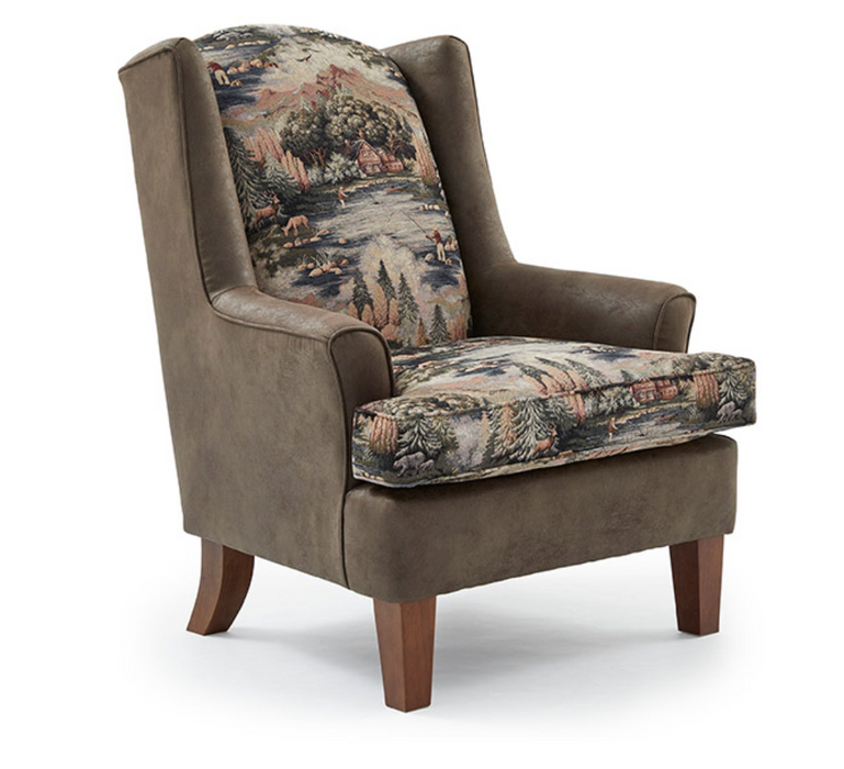 Field & Stream Andrea Wing Chair Fabric: 34769X Sierra