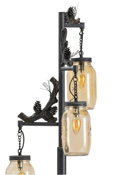 Crestview Collection Fire Catcher Floor Lamp - Thumbnail 3