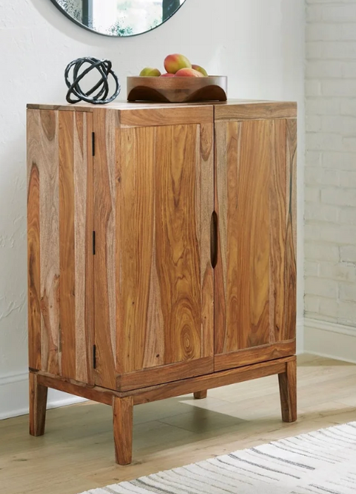 Dressonni Brown Bar Cabinet