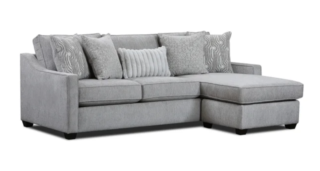 Bowmore Gray Sofa Chaise