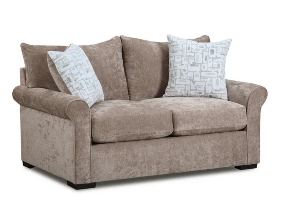 Nadia Mushroom Loveseat
