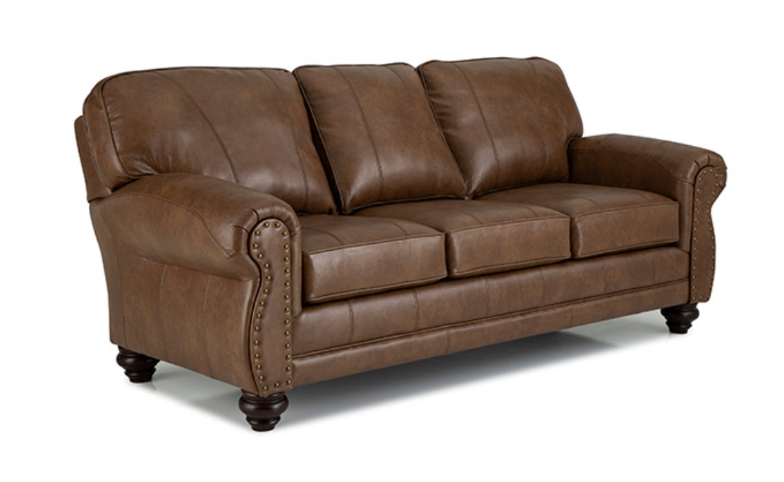 Noble Sofa Field & Stream Collection Stationary F: 75558-L Mahogany