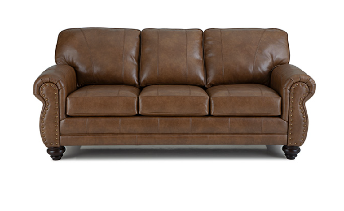 Noble Sofa Field & Stream Collection Stationary F: 75558-L Mahogany