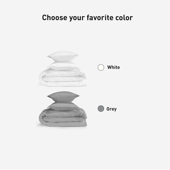 Solid - Duvet & Sham Set