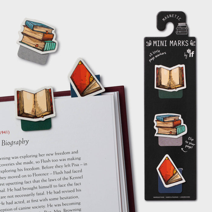 Mini-Marks Magnetic Bookmarks: Framed Classics