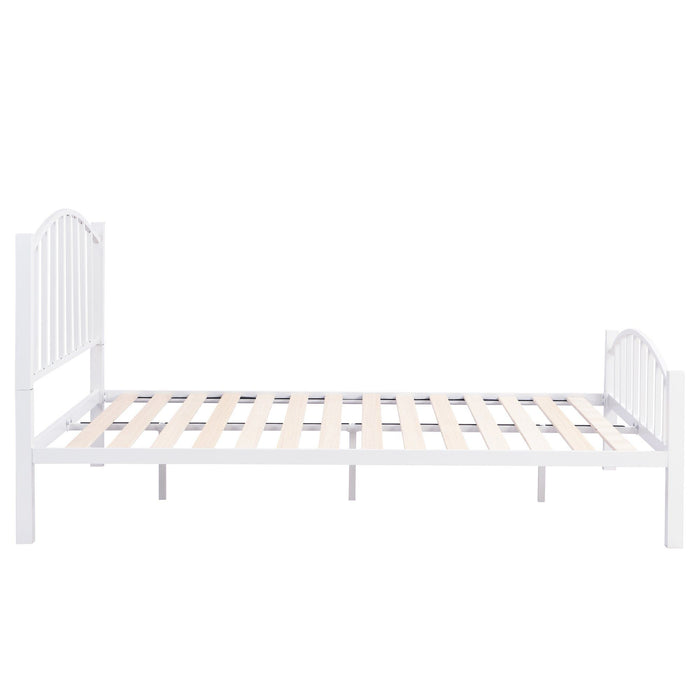 Obray - Queen Platform Bed - White