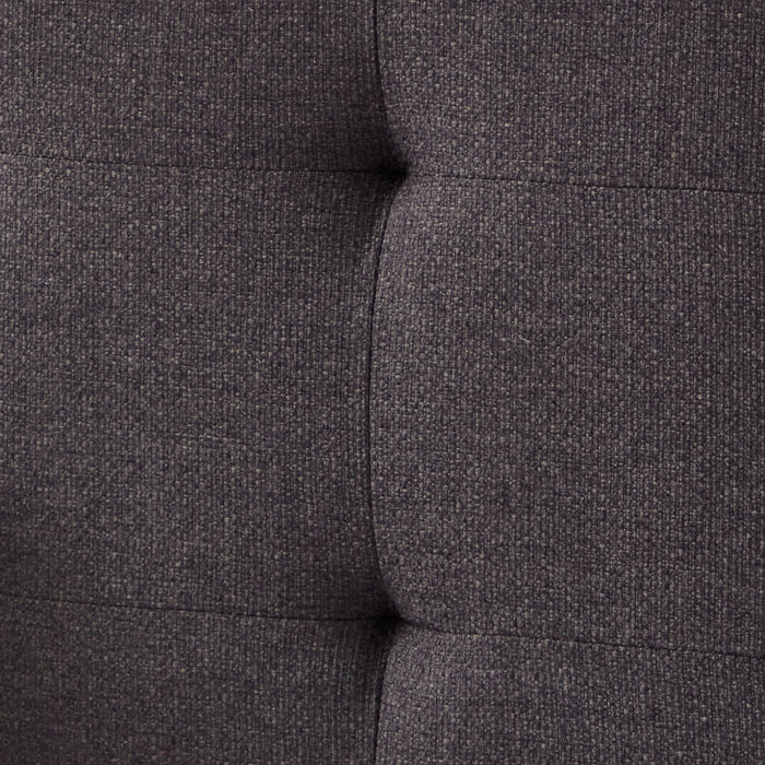 Davis - Queen Upholstered Headboard - Charcoal