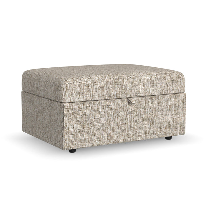 Sky - Storage Ottoman - Light Gray