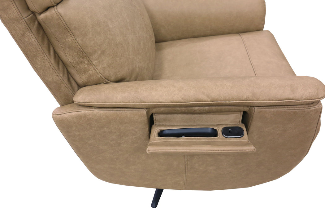 Cove - Power Swivel Recliner With Power Headrest, Lumbar, Heat, & Massage