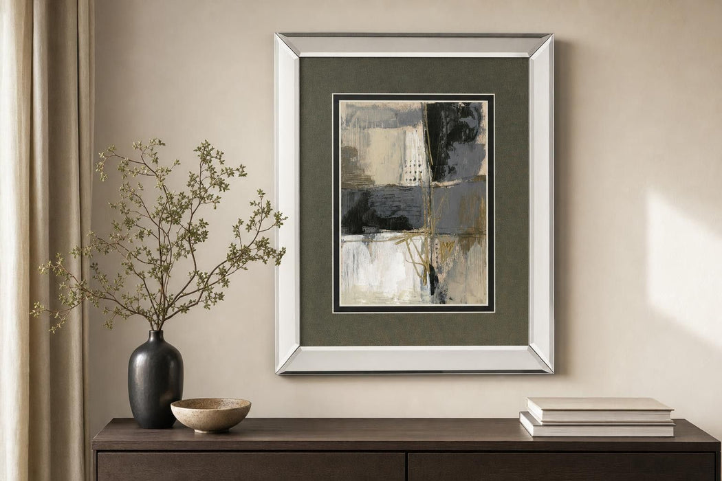Neutral Divisions II By Jennifer Goldberger - Dark Gray