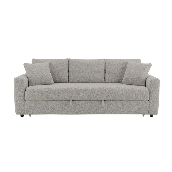 Connie - Sofa With Sleeper - Gray Boucle