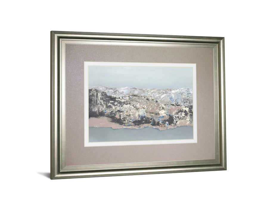 Terrain By Caroline - Framed Print Wall Art - Dark Gray