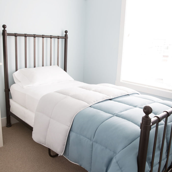 Reversible Bed In A Bag - Split Queen - Light Gray